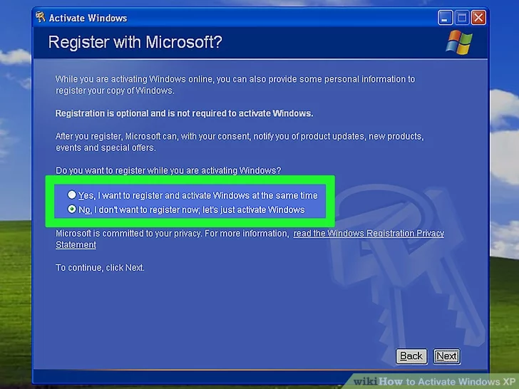 Activate Windows XP