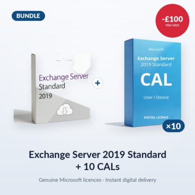 Exchange Server 2019 Standard + 10 CALs
